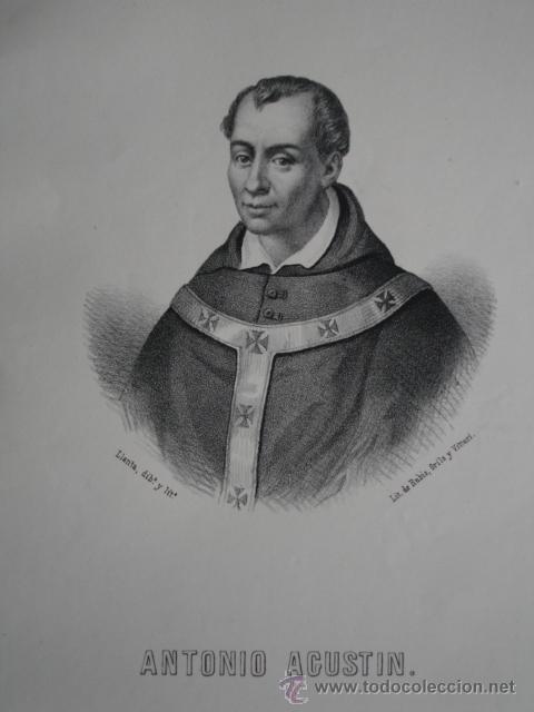 Arte: ANTONIO AGUSTIN ALBANELL ZARAGOZA A&Ntilde;O 1867.FOLIO