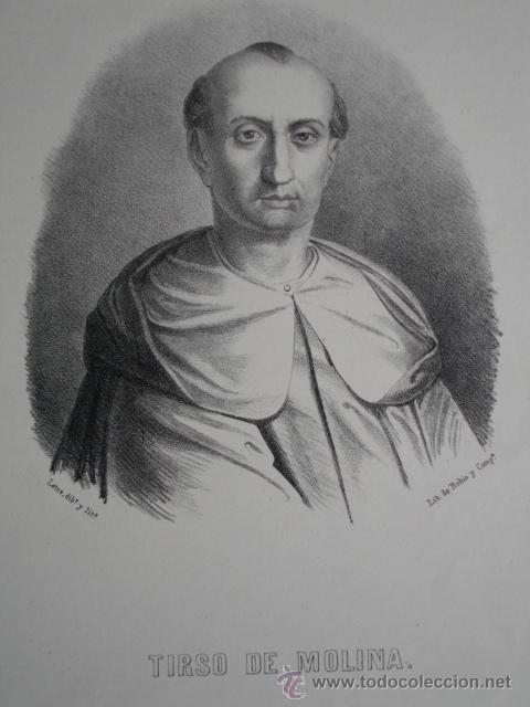 Arte: TIRSO DE MOLINA  A&Ntilde;O 1867.FOLIO - Foto 1