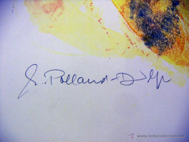 Arte: Litografia firmada de Polland - Foto 4
