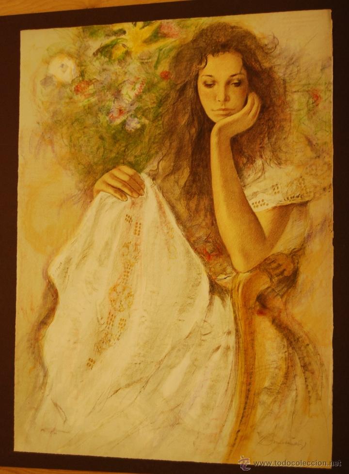 Arte: PINTOR JOAN MARTI LITOGRAFIA