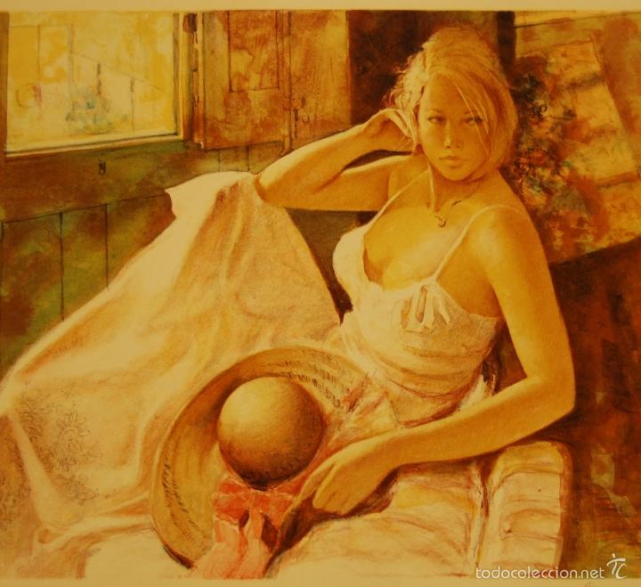 Arte: LITOGRAFIA PINTOR JOAN MARTI - Foto 2