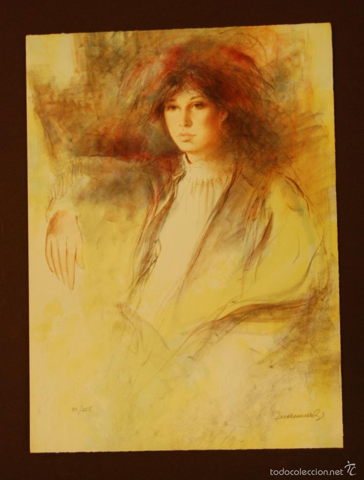 Arte: LITOGRAFIA DEL PINTOR  JOAN MARTI - Foto 1