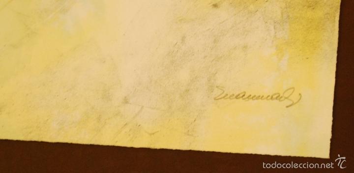 Arte: LITOGRAFIA DEL PINTOR  JOAN MARTI - Foto 2