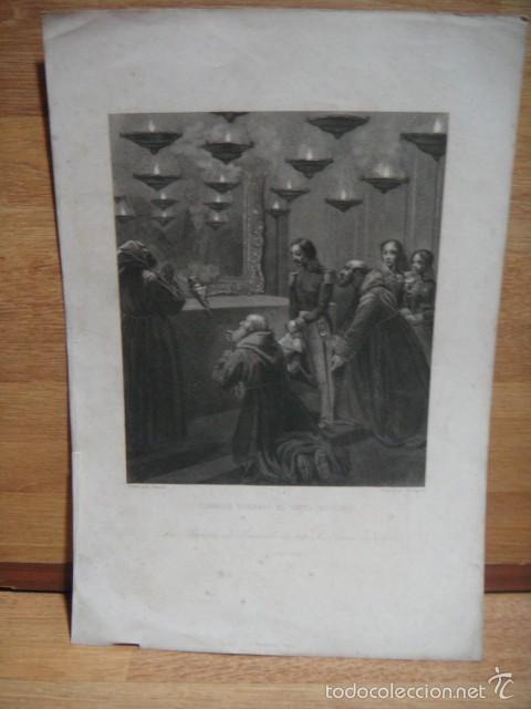 Arte: joinville visitando el santo sepulcro