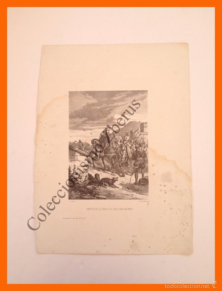 Art: Expedici&oacute;n de Pizarro al interior del Per&uacute; (1871-80)