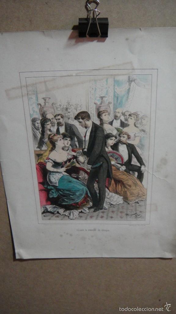Arte: litografia de eusebio planas , a&ntilde;o 1880 - trilla y serra editores