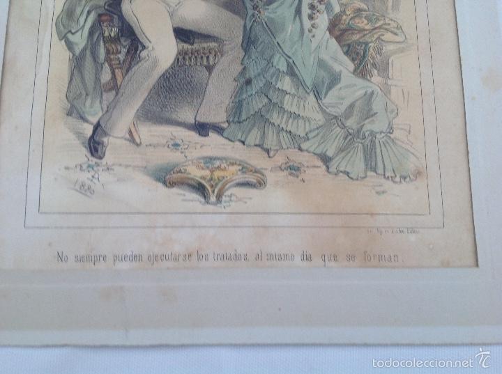 Arte: Litograf&iacute;a coloreada. s XIX - Foto 2