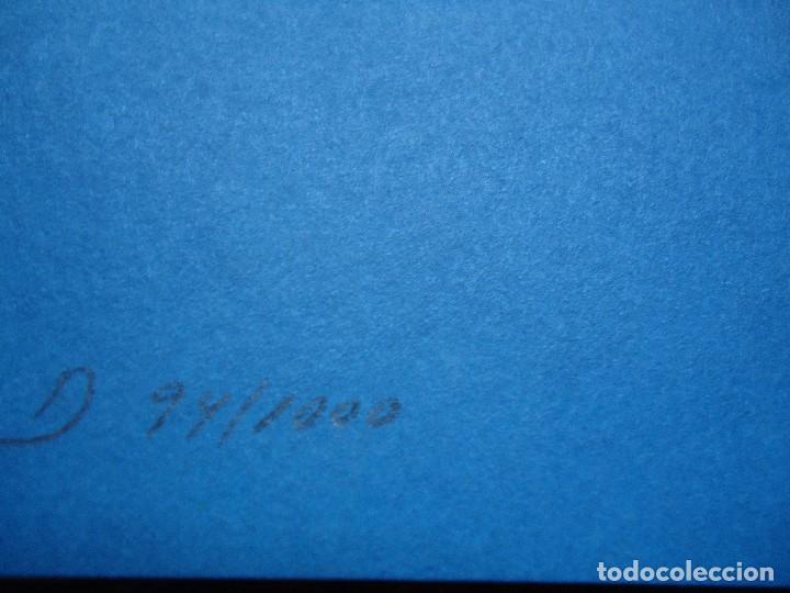 Arte: LITOGRAF&Iacute;A DE DANIEL QUINTERO  FIRMADA Y NUMERADA. - Foto 5