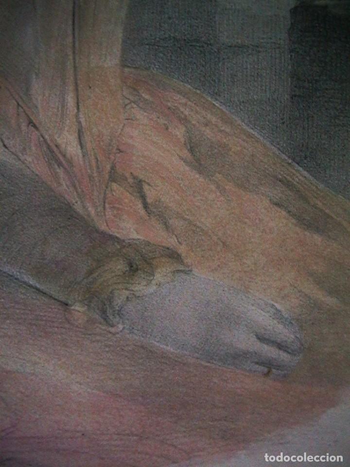 Arte: cuadro ingl&eacute;s litograf&iacute;a antigua - Foto 6
