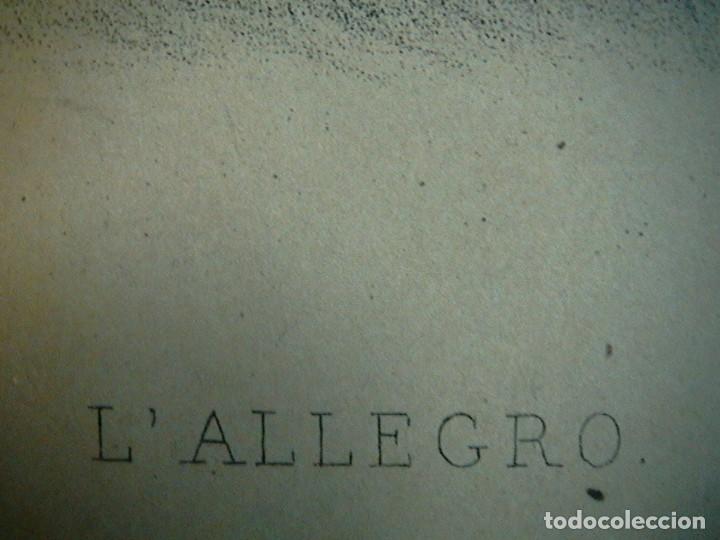 Arte: cuadro ingl&eacute;s litograf&iacute;a antigua - Foto 11