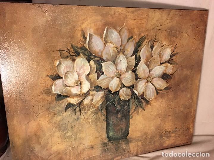 Arte: CUADRO BODEGON FLORES 40X51 CMTS - Foto 1