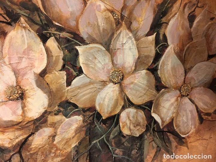 Arte: CUADRO BODEGON FLORES 40X51 CMTS - Foto 3