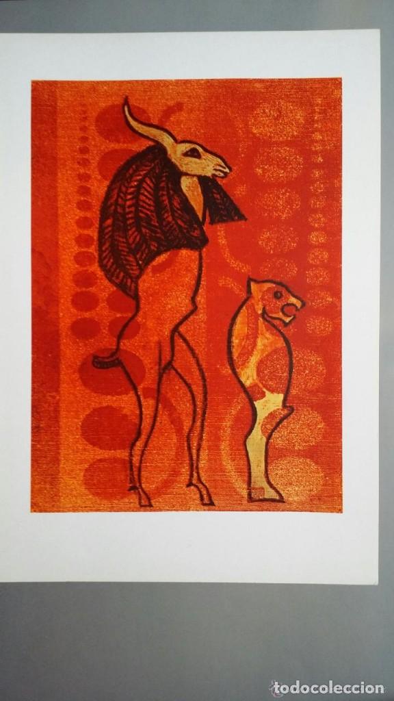 Arte: MAX ERNST: LITOGRAF&Iacute;A, FACSIMIL JUDITH, 1972 - Foto 1