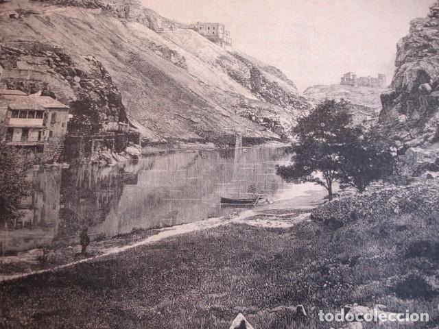 Arte: TOLEDO EL TAJO .A&Ntilde;O 1891