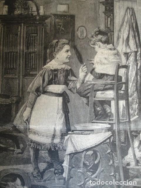 Arte: UNA SORPRESA PARA MAMA JOSE EUGENIO HERWARTER  .A&Ntilde;O 1891