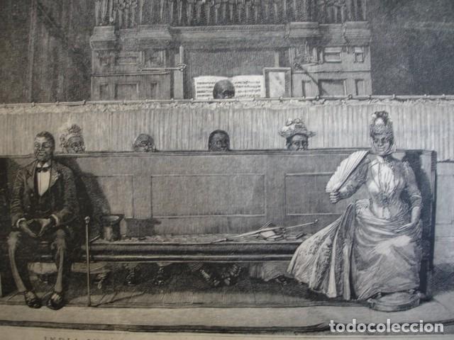 Arte: COSTUMBRES INDIAS LA PRIMERA AMONESTACION .A&Ntilde;O 1891