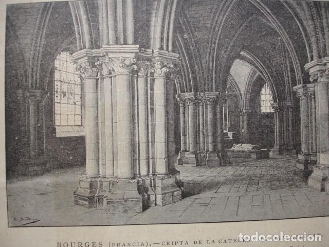 Arte: BOURGES FRANCIA SAN ESTEBAN .A&Ntilde;O 1891