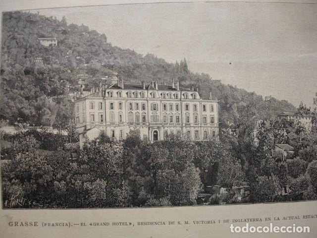 Arte: GRASSE GRAND HOTEL  .A&Ntilde;O 1891