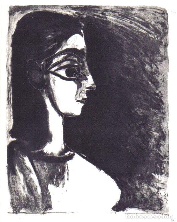 Arte: PABLO PICASSO - Litografia offset- Edition Harry. H. Abrams 1966 - Foto 1