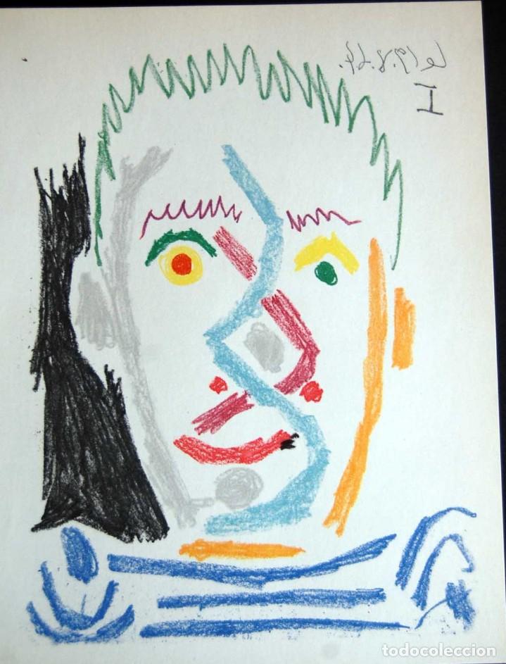 Arte: PABLO PICASSO - Litografia offset- Edition Harry. H. Abrams 1966 - Foto 1