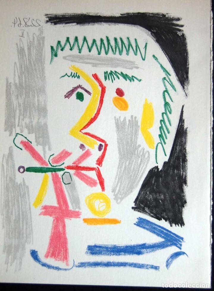 Arte: PABLO PICASSO - Litografia offset- Edition Harry. H. Abrams 1966 - Foto 1