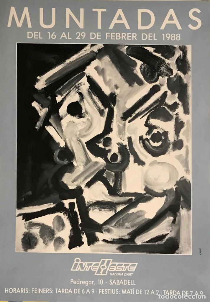 Arte: MUNTADAS pintor catalan - Foto 1