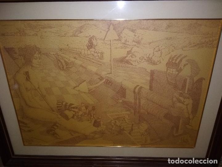 Arte: Litograf&iacute;a firmada muy bonita