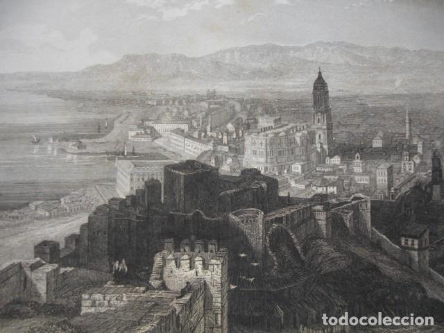 Arte: MALAGA .A&Ntilde;O 1852 - Foto 1