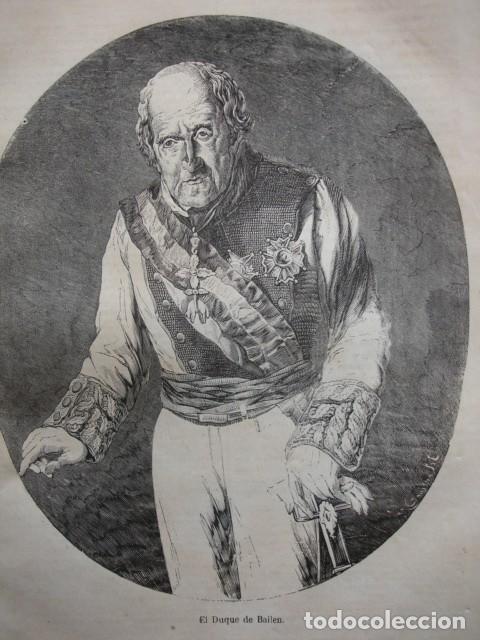 Arte: DUQUE DE BAILEN  .A&Ntilde;O 1852
