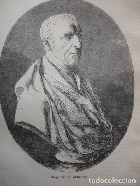 Arte: DUQUE DE CIUDAD RODRIGO  .A&Ntilde;O 1852 - Foto 1