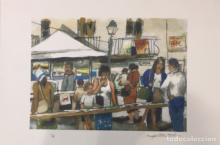 Arte: Litografia Aguilar Mor&eacute; - Foto 1