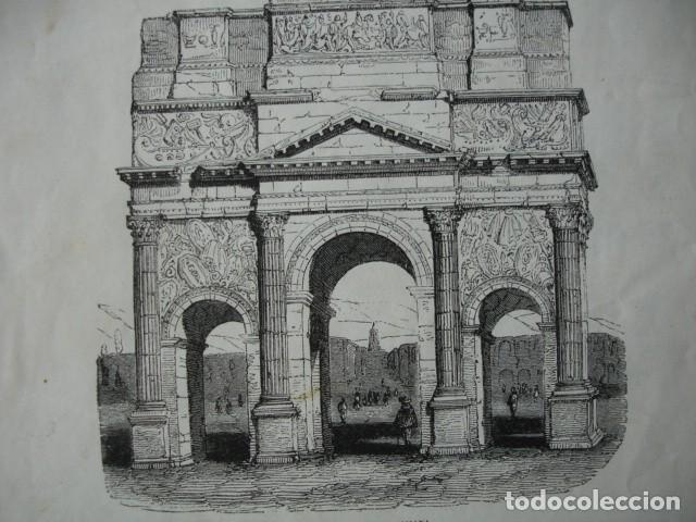 Arte: RUINA ROMANA .A&Ntilde;O 1852