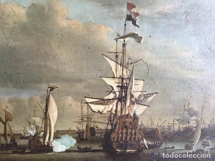 Arte: -CUADRO BARCOS ENMARCADO - Foto 2