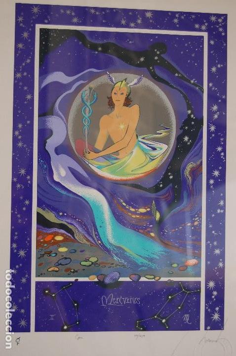 Arte: Judit Nador. Litograf&iacute;a autora h&uacute;ngara afincada en Puerto Ban&uacute;s. 22x33 enmarcada en 40x53,5. 70/250