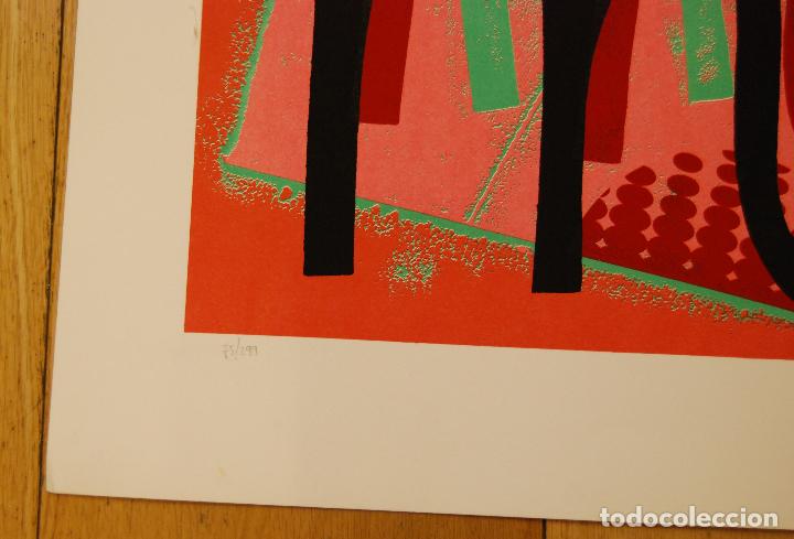 Arte: Litograf&iacute;a Joan tharrats &rdquo;ESCORPI&Oacute;N&rdquo; - Foto 2