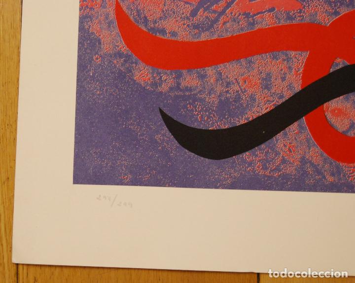 Arte: Litograf&iacute;a Joan tharrats &rdquo;ARIES&rdquo; - Foto 2