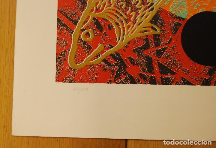 Arte: Litograf&iacute;a Joan tharrats &rdquo;PISCIS&rdquo; - Foto 2