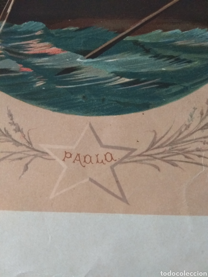 Arte: L&aacute;mina de libro de principios de S XX. - Foto 3