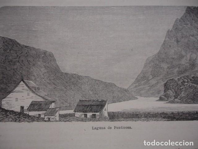 Arte: TERUEL LAGUNA DE PANTICOSA. SIERRA PAUSAS A&Ntilde;O 1866