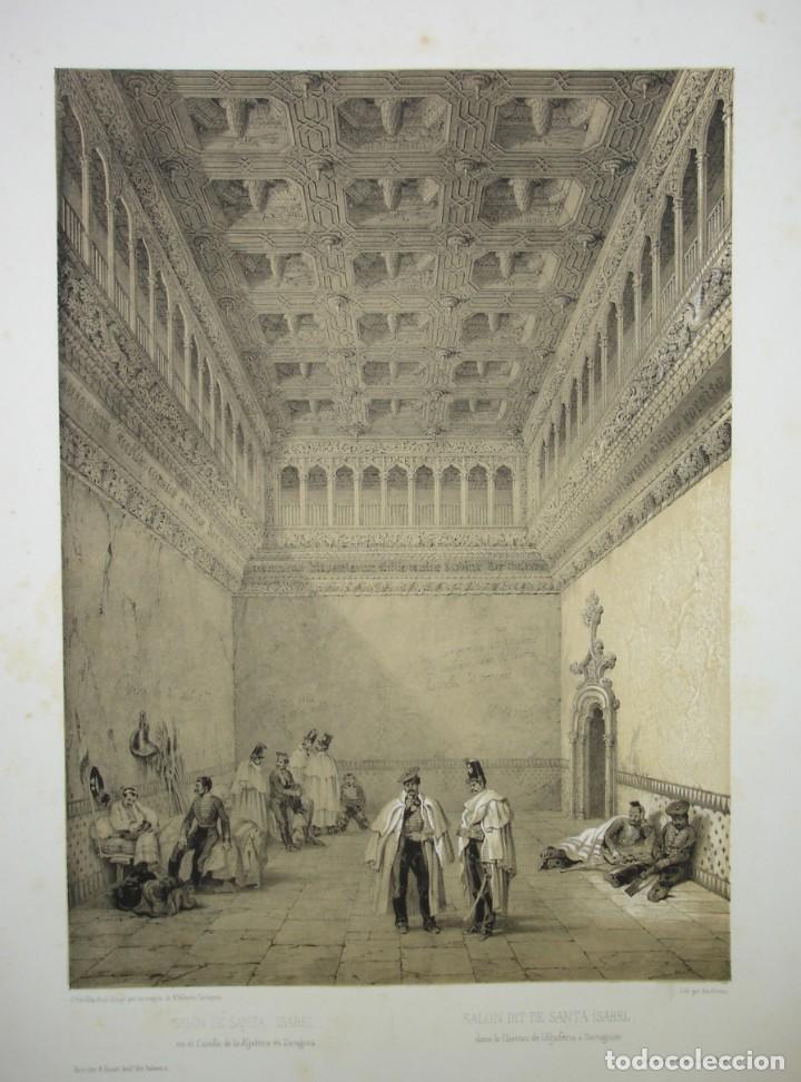 Arte: Interior del Castillo de la Aljafer&iacute;a en Zaragoza