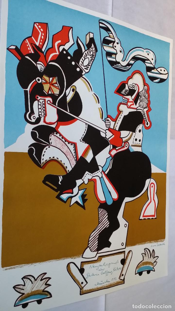 Arte: Simon Dittrich, litograf&iacute;a, 1972 - Foto 3