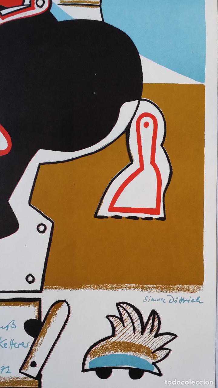 Arte: Simon Dittrich, litograf&iacute;a, 1972 - Foto 4