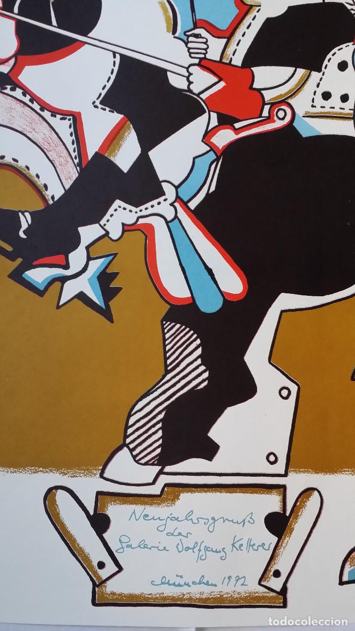 Arte: Simon Dittrich, litograf&iacute;a, 1972 - Foto 5