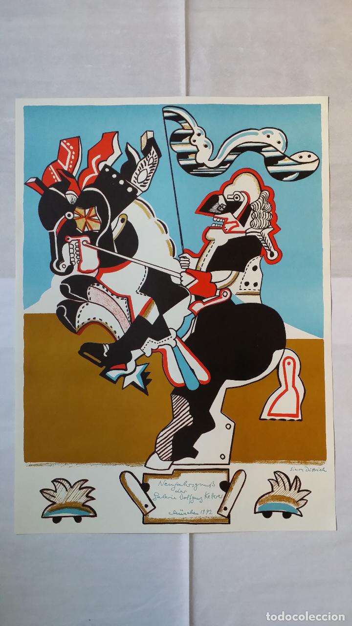 Arte: Simon Dittrich, litograf&iacute;a, 1972 - Foto 7