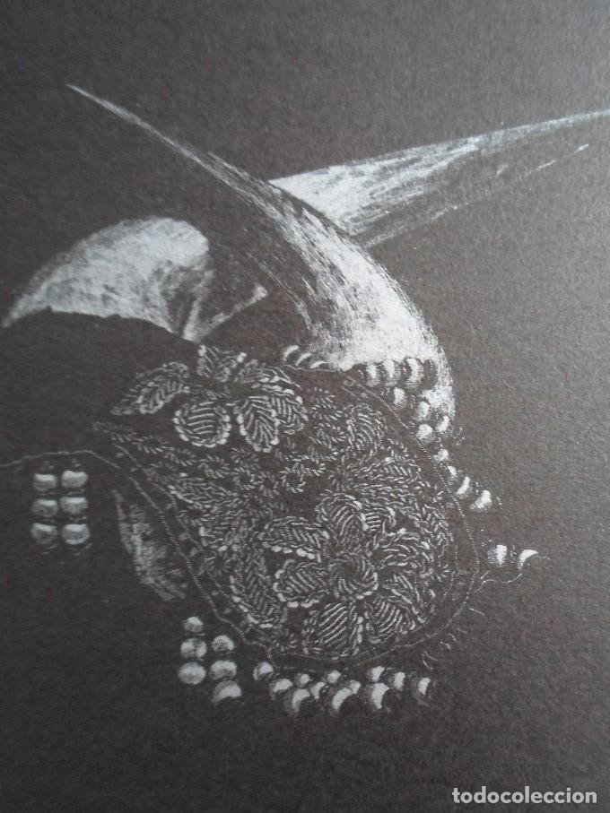 Arte: Robert RYAN (Los Angeles USA, 1944) litograf&iacute;a 1986 de 18x14 en papel 29x21cms firma l&aacute;piz y 60/1000