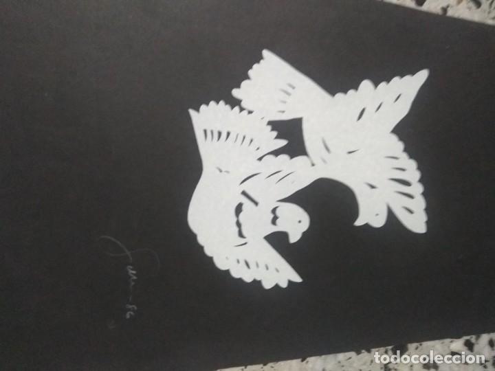 Arte: Pareja de litograf&iacute;a firmada - Foto 1
