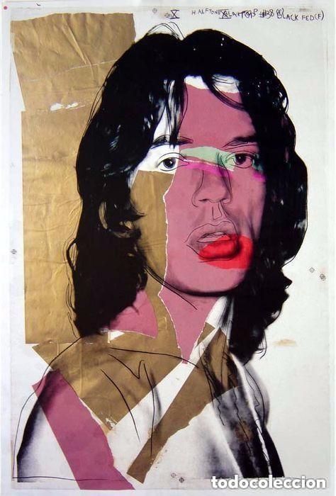 Arte: Andy Warhol - Mick Jagger - Foto 1