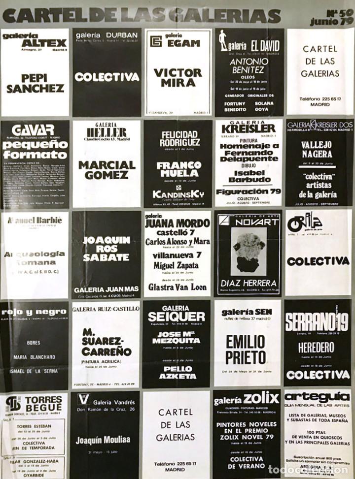 Arte: CARTEL DE LAS GALERIAS - Foto 1