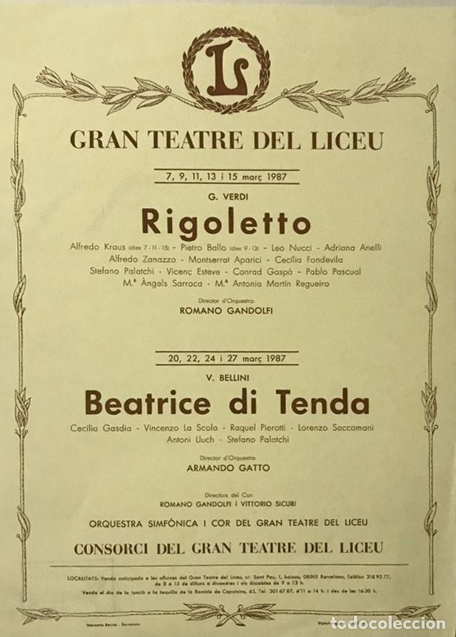 Arte: GRAN TEATRE DEL LICEU - Foto 1