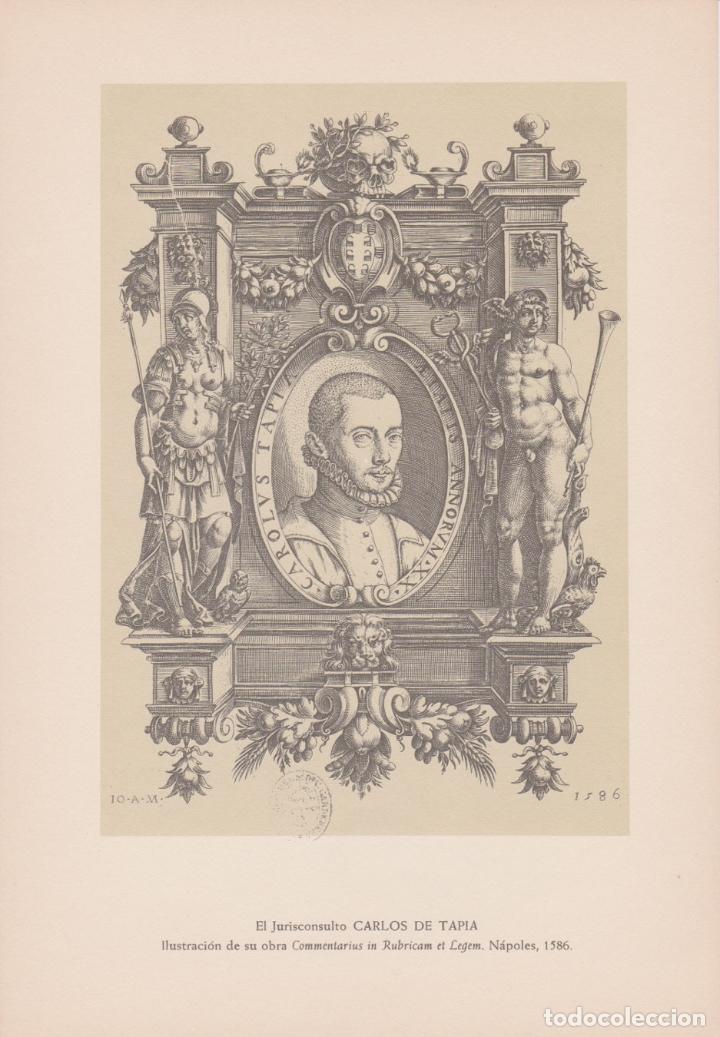 Arte: RETRATO DE CARLOS DE TAPIA, JURISCONSULTO - N&Aacute;POLES, 1586